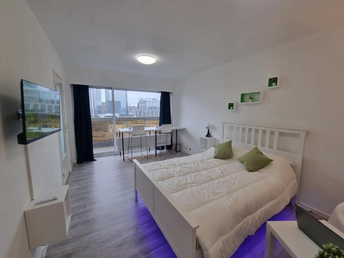 Panoramic View Studio Apartamento Bruselas Exterior foto